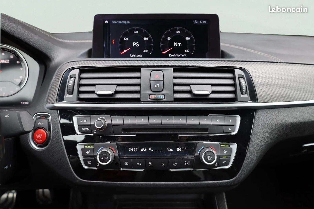 BMW M2 COMPETITION 3.0 411 ch * Boîte Manuelle * Harman Kardon * CarPlay * Sièges M Sport * LED Adaptatifs (image 18)