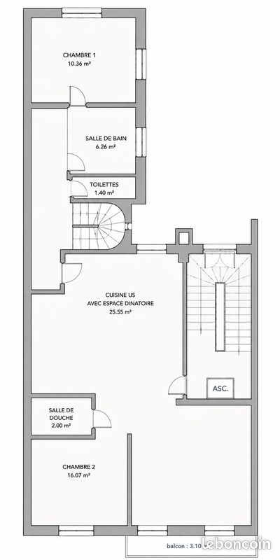 Appartement 4 pièces 96 m² · à Neuilly-sur-Seine · 96 m² · 1 135 000 €