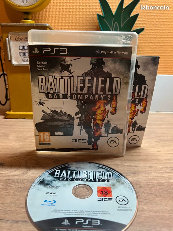 Lot De 3 Jeux Battlefield Pour PS3 : Bad Company, BF3 Et BF4 – Occasion PAL
