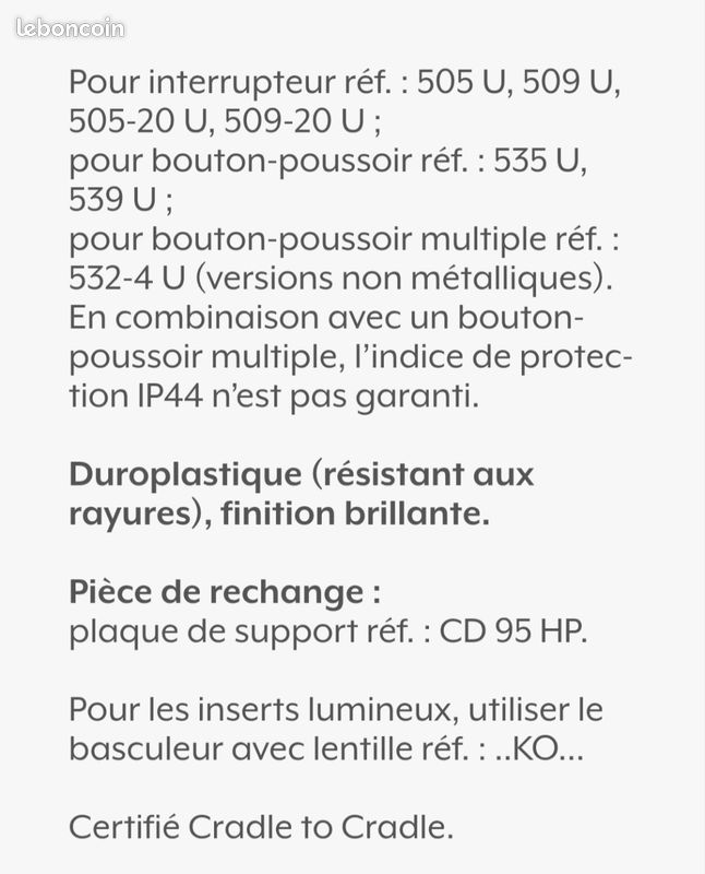 Interrupteur double Jung blanc LS995WW (image 4)