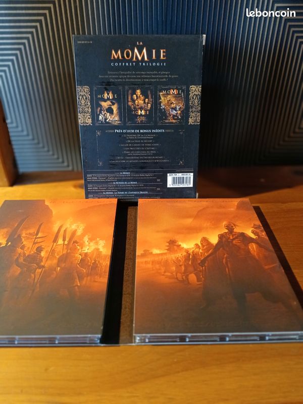 Dvd coffret trilogie La Momie (image 2)