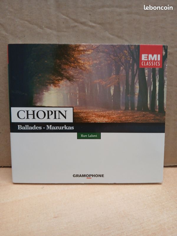 Cd Chopin - Ballades - Mazurkas (image 1)