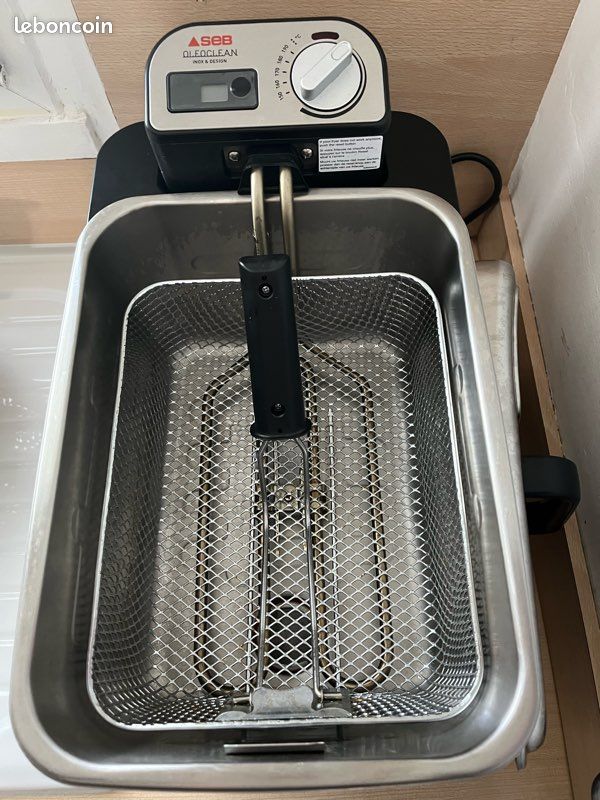 Friteuse SEB Oleoclean Pro Inox & Design (image 2)