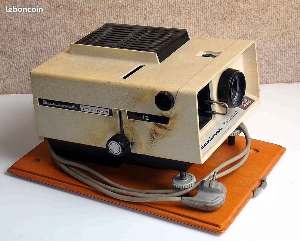 Ancien PROJECTEUR Diapositives PAXIMAT Electric Nurnberg Valise Années 286157735641