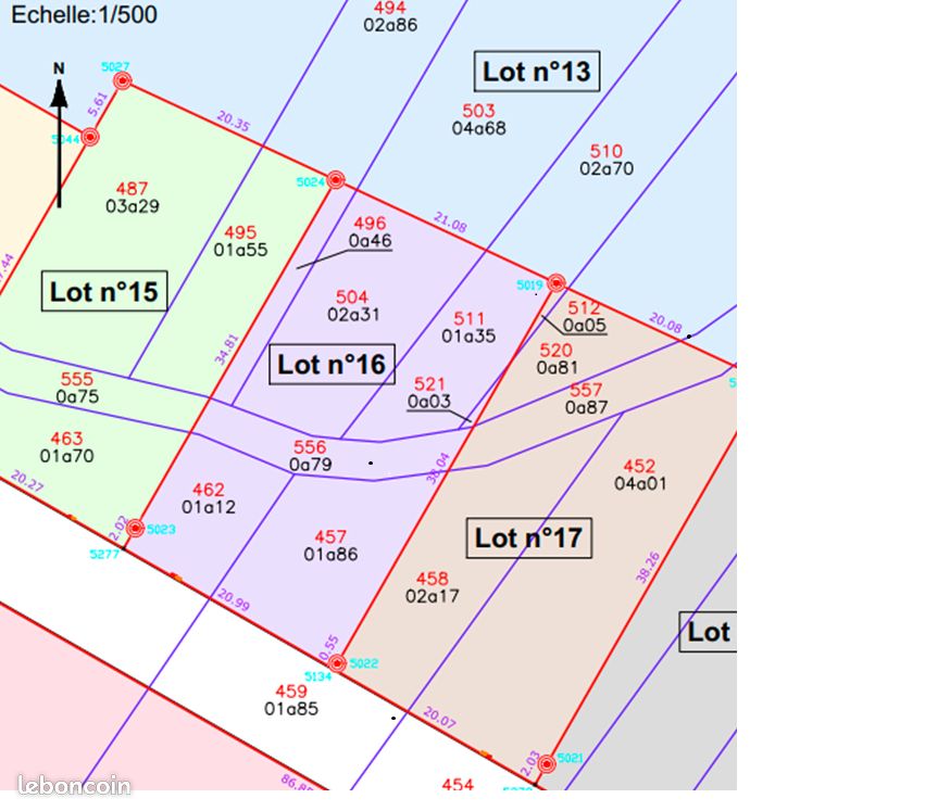 Terrain 792 m² TAVAUX (image 3)