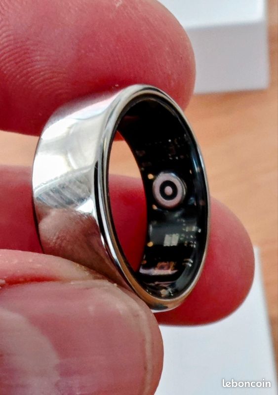 Vends bague connecté neuve en argent taille 7 (detop) (image 2)