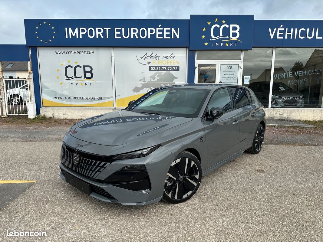 Peugeot Nouvelle 308 Hybrid 145 e-DCS6 GT + Pack Vision 360 - 2026 - 10 km - EN STOCK (image 1)