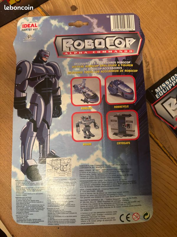 Figurine robocop vintage neuf (image 2)