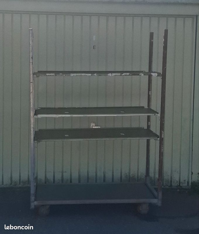 Roll chariot fleuriste (image 1)