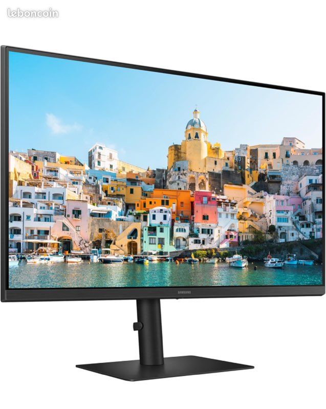 Urgent: Écran Samsung S27A600UU - 27” WQHD (2560x1440) - USB-C, HDMI, DisplayPort (image 1)