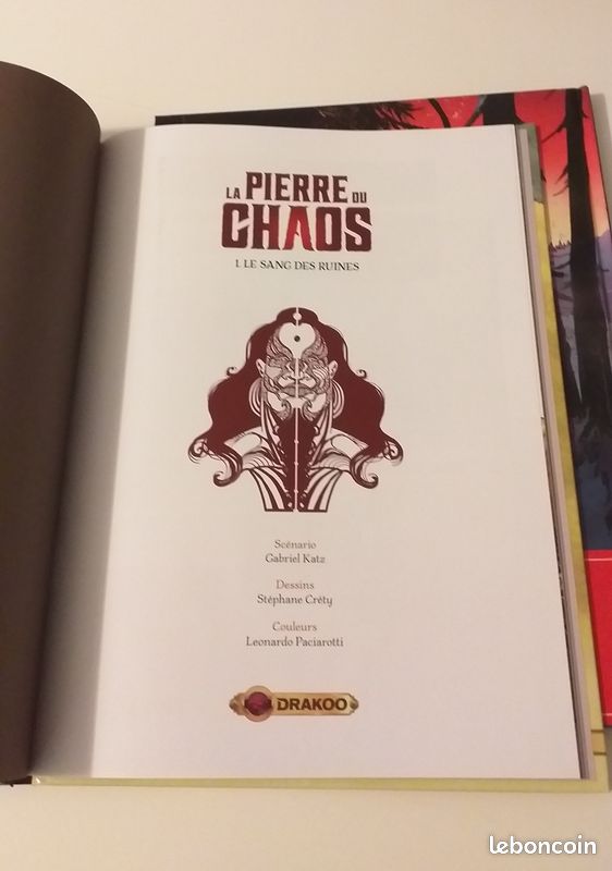 BD La Pierre du Chaos - Tome 1 (1ère édition) (image 4)