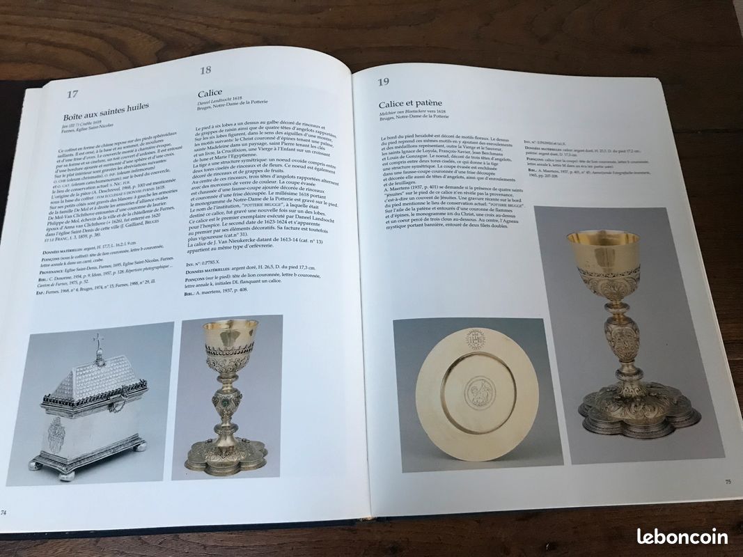 Livre D ART ORFEVRERIE BRUGES (image 3)