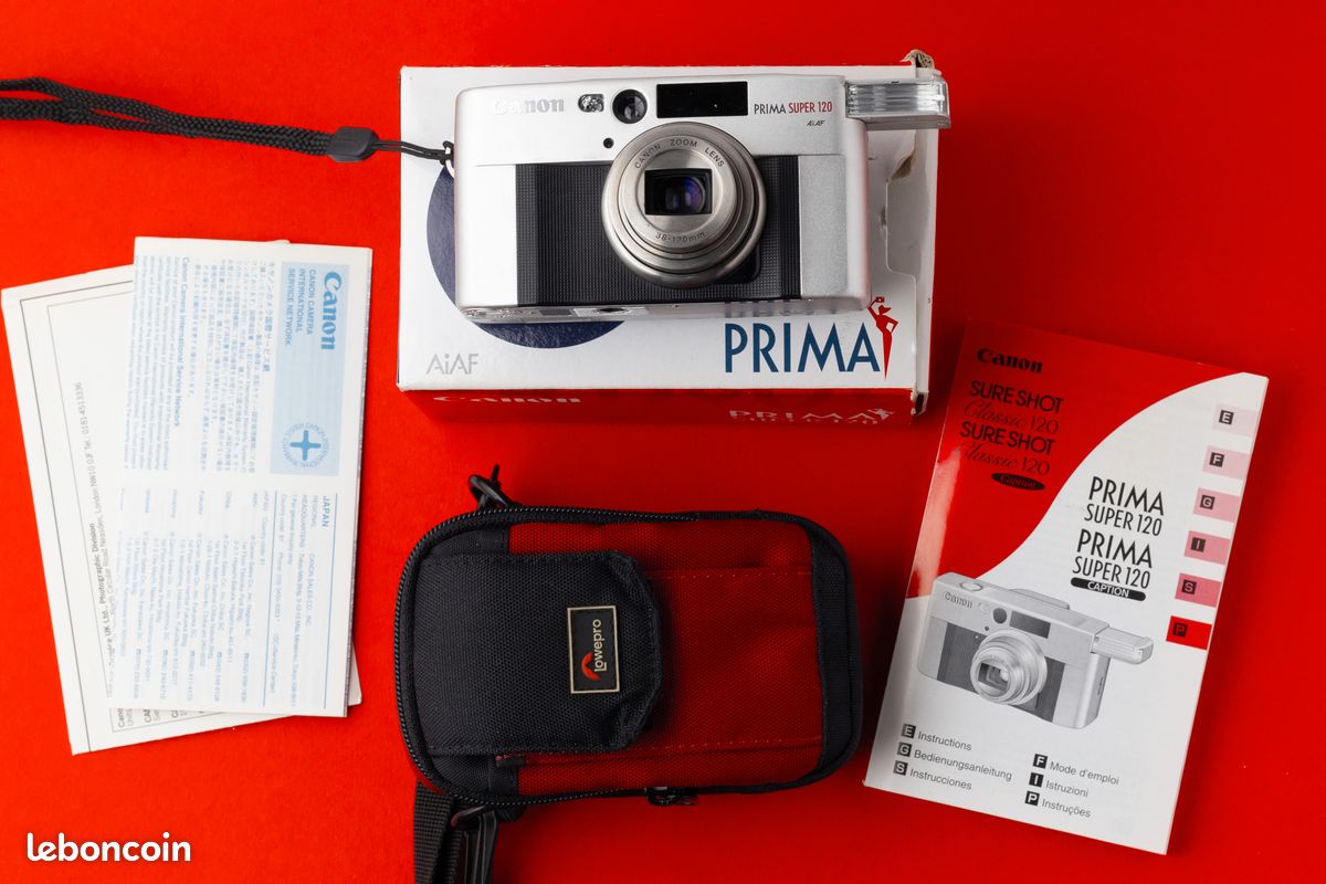 Canon Prima Super 120 AI AF Argentique Teste avec une
