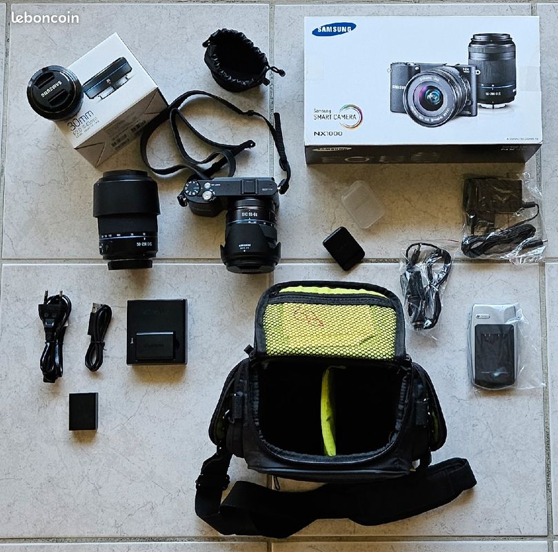 Appareil photo hybride Samsung NX1000 (image 1)