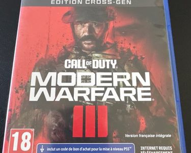 Call Of Duty Modern Warfare 3 - Neuf Sous Blister PS4 Avec Mise à Jour PS5 Incluse