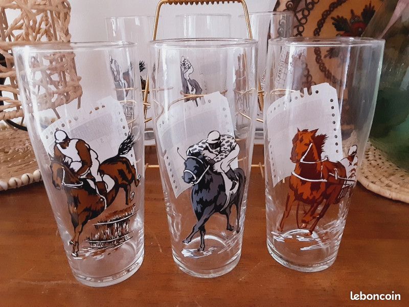 Nouveau ! Ornement en forme de larme poinçon 1993 en verre