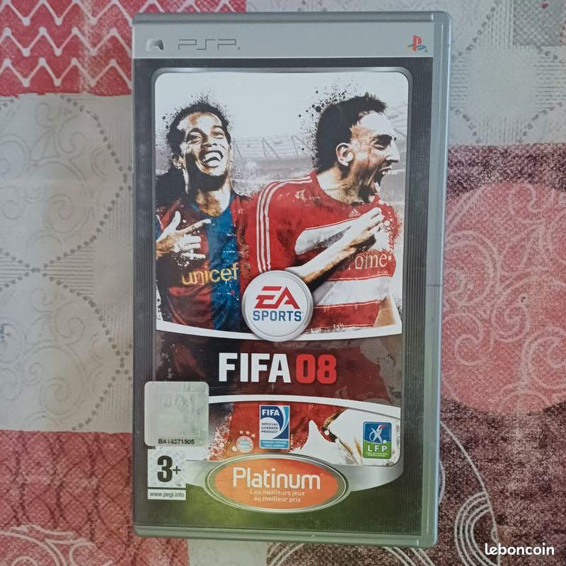 Jeux playstation psp fifa 08 (image 1)
