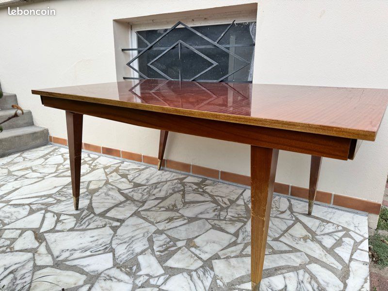 Table avec deux rallonges bois (image 3)