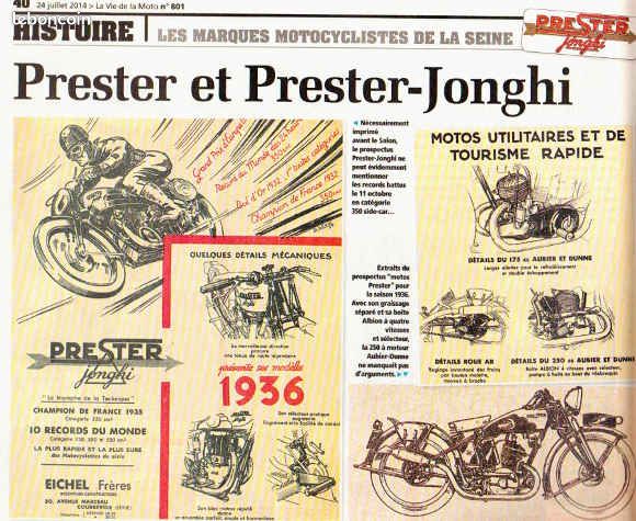 LVM 801 Honda CB 1100 Badseeds Lambretta 175 TV PRESTER et JONGHI (image 2)
