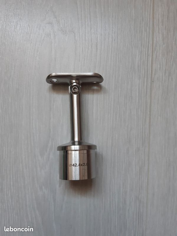 Support orientable inox main courante (image 1)