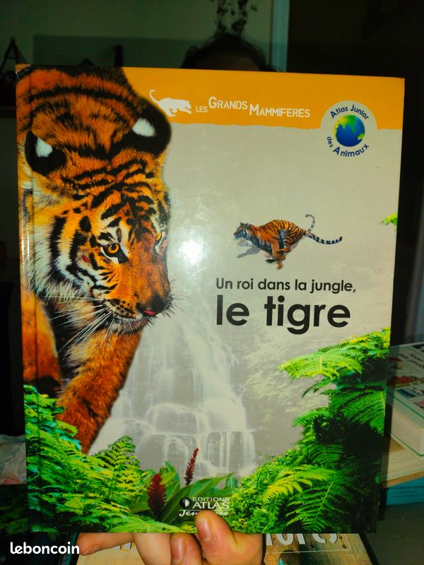 Vend livre atlas le tigre (image 1)