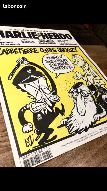 Charlie Hebdo luz 2002 comme neuf (image 1)