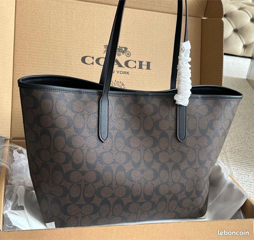 Sac Coach cabas city Accessoires Bagagerie