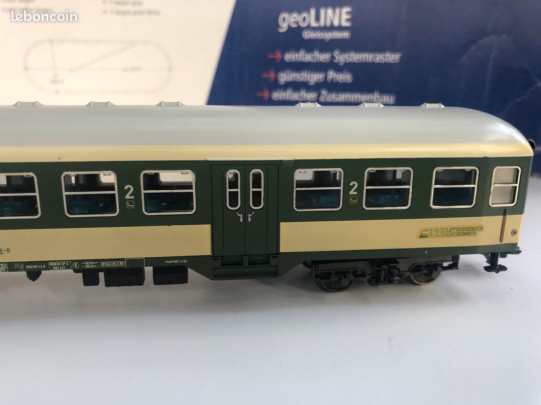 Märklin H0 4177 Voiture Voyageurs DB – Courant Alternatif Occasion