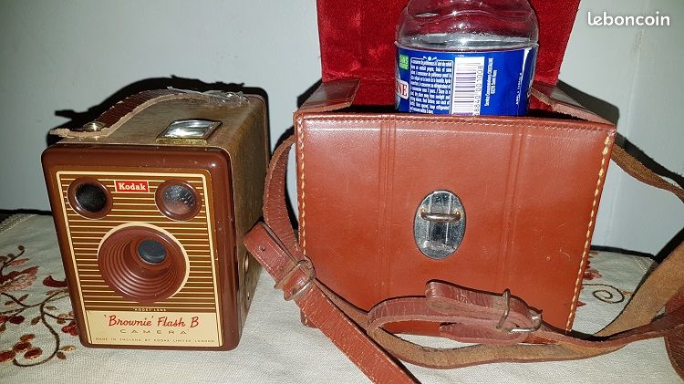 Appareil Photo Vintage Bakélite OLBIA BX - Ancien Camera Italienne