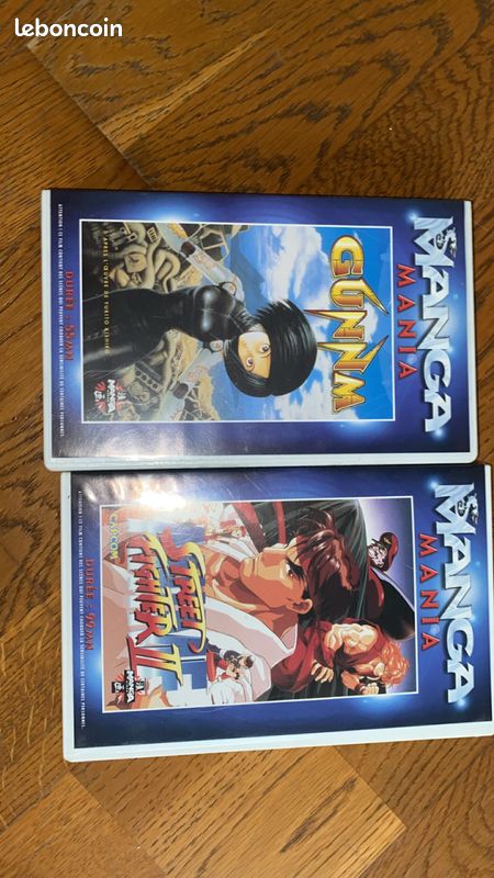 Casette Manga Gunnm et street fitghter 2 (image 1)