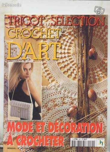 Revue tricot sélection- crochet d'art n 261 de 99 (image 1)