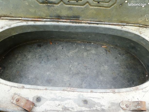 GRANDE BASSINE LESSIVEUSE Ancienne En Zinc / Galva Vintage décoration GRANDE BASSINE LESSIVEUSE Ancienne En Zinc / Galva Vintage décoration