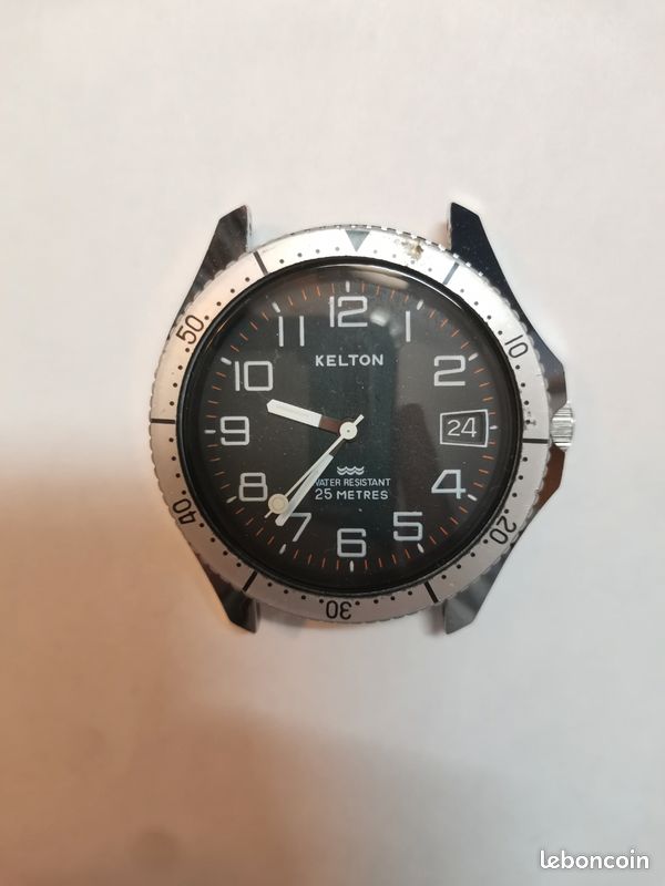 Montre Bracelet Vintage KELTON - Années 50 - Mécanique Manuelle - Boîtier Doré Plaqué - France