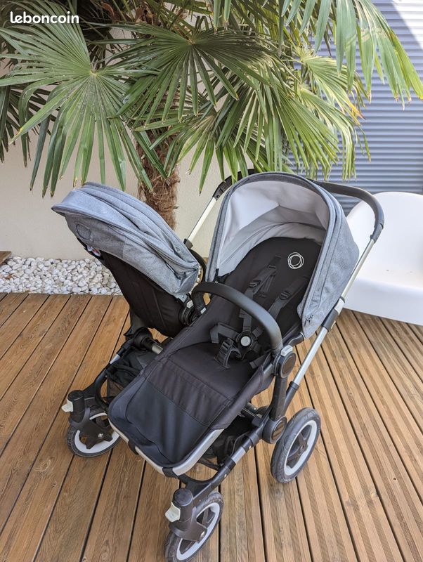 Poussette double Bugaboo Donkey duo (pack) Équipement bébé