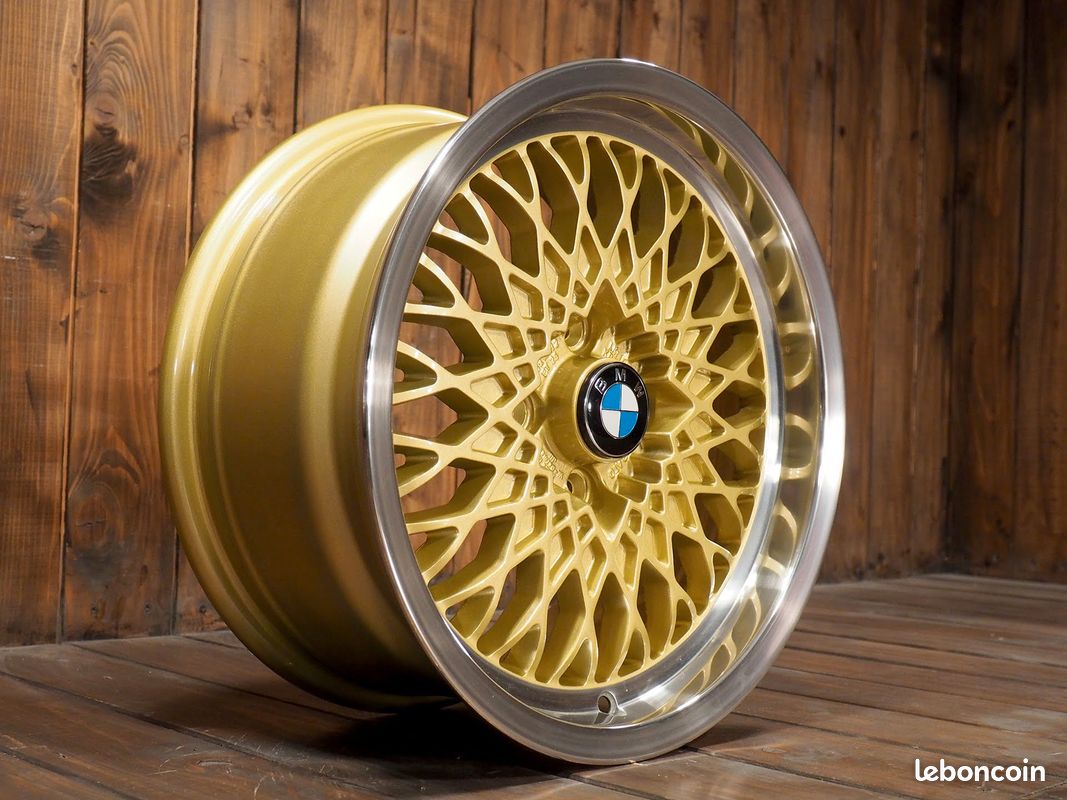 Jantes 15" 7Jx15 ET25 4x100 BMW E30 Opel VW (image 2)