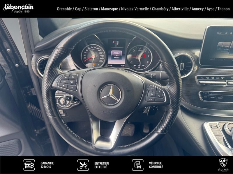 Mercedes Classe V 250 d AVANTGARDE Extra long - 49 500HT (image 12)