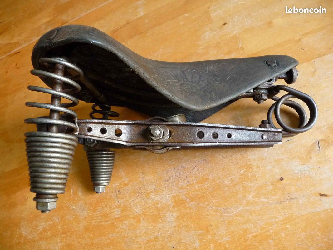 Siège à ressorts Troxel vintage années 50 pour vélo Schwinn