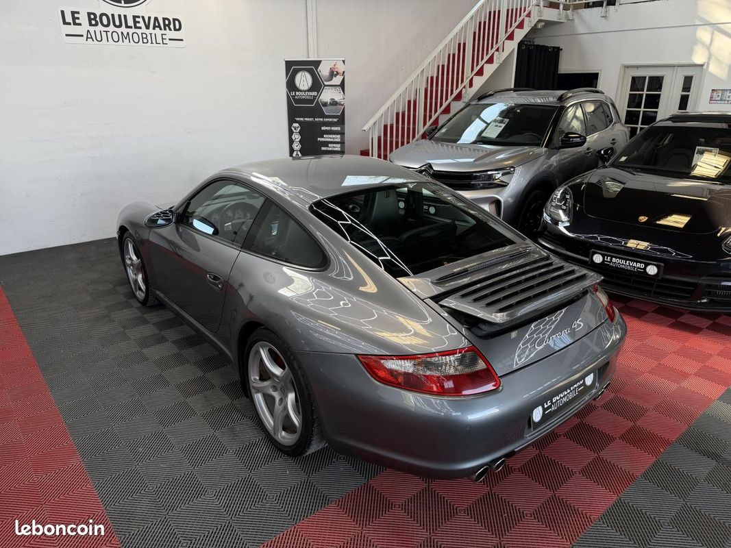 PORSCHE 911 Carrera 4S 3.8i TYPE 997 355CH ECHAPP ET SIEGES SPORT/RADARS (image 10)