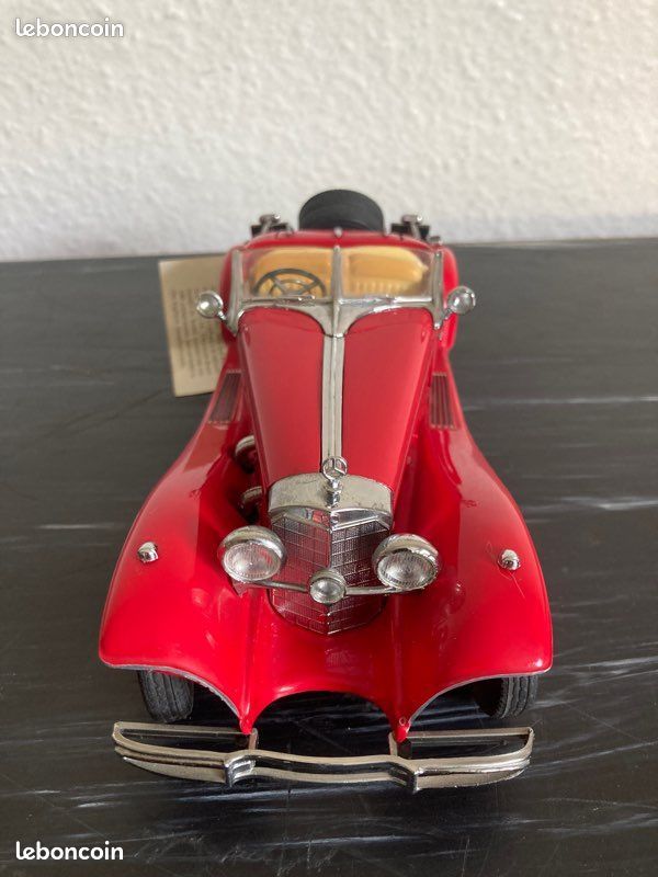 Franklin Mint 1:24 - Coche a escala - Mercedes 500 K Special Roadster - 1935