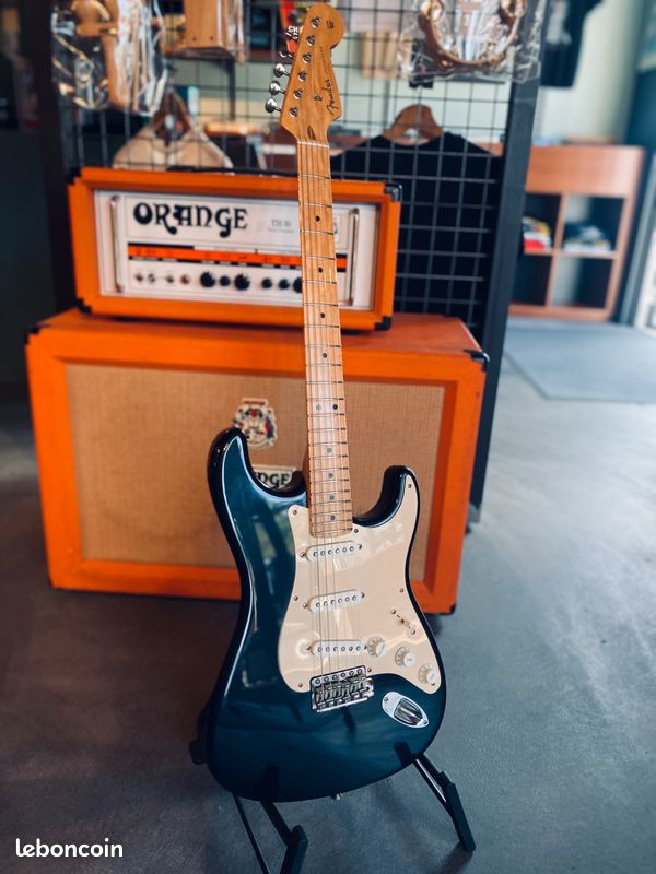 Fender Stratocaster Clapton Custom Shop MDB + Étui Vintage Tweed (image 1)