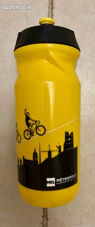 Gourde BASIC FIT Tour De France 2025 – Bidon Officiel Goodies Sport, Neuf