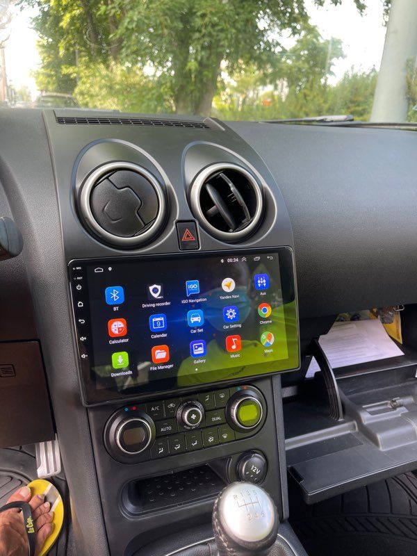 Autoradio Android wifi intégré PlayStore  gps BT compatible Nissan  qashqai - Équipement auto