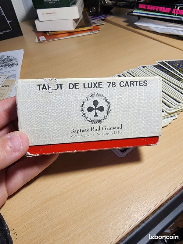 Ancien Tarot B.P. Grimaud 78 Cartes – Jeu De Collection Complet (occasion)