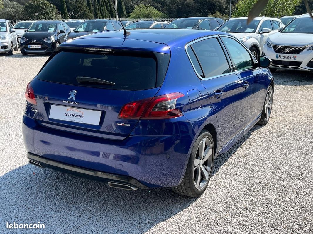 PEUGEOT 308 1.5 BlueHDi -GT Line 1ERE MAIN/ CAMERA / TOIT PANORAMIQUE / CARPLAY ANDROID AUTO (image 4)
