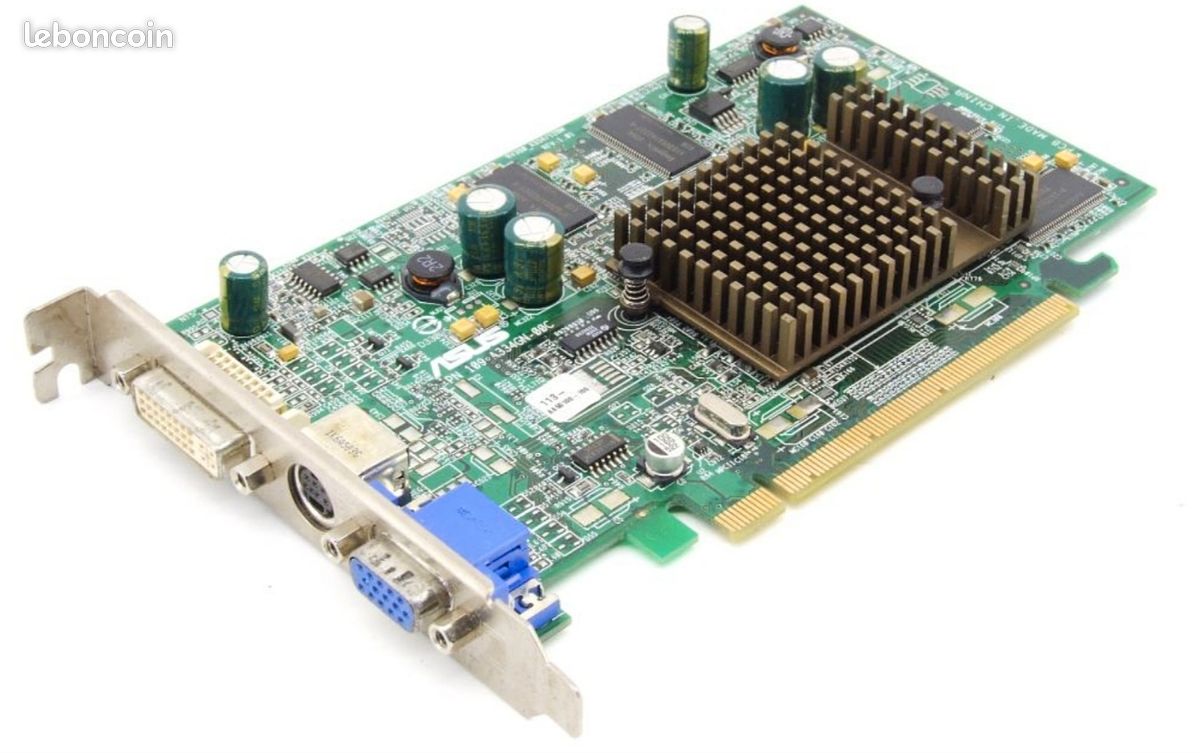 Carte Graphique ASUS ATI Radeon X300 256MB - Accessoires informatique