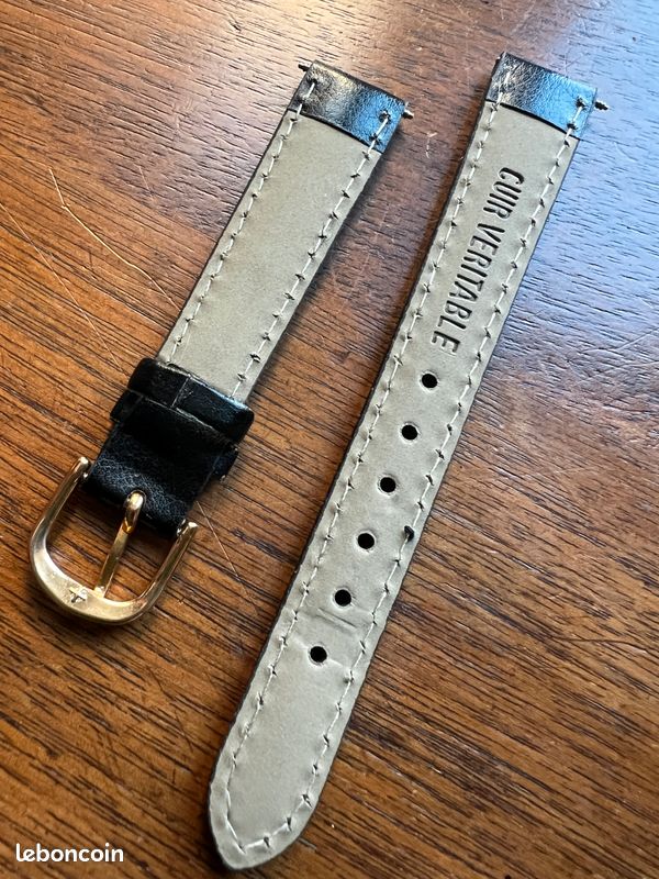 Bracelet de montre en cuir véritable - Test et Avis