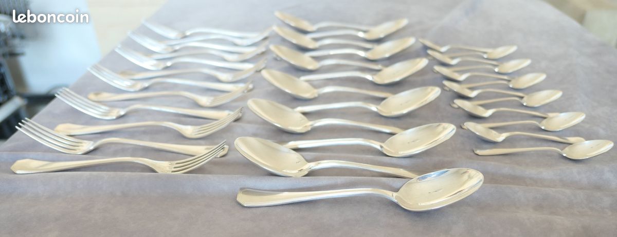 Christofle pour compagnie messageries martimes saucière + cuillère