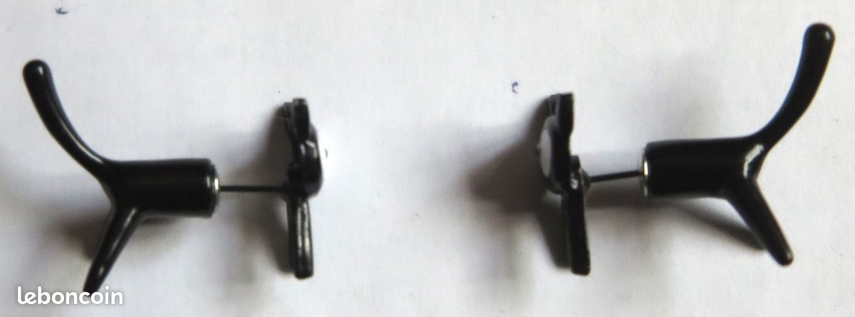 Boucles d'oreilles chats noirs NEUVES (image 3)