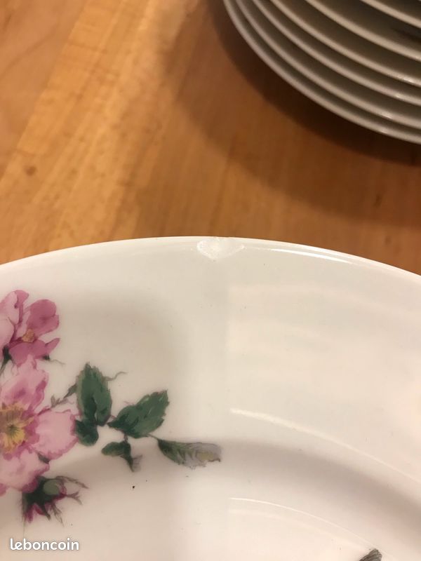 Partie de service porcelaine XIXe Limoges Haviland (image 7)