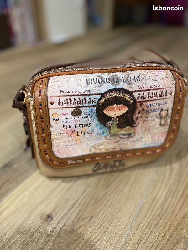 Sac Bandoulière Anekke Memories Nature Towanda - Multicolore Pailletté - Neuf